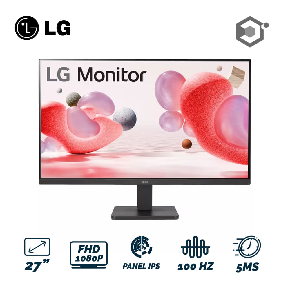 Monitor LG 27 Pulgadas 27MR400 B IPS FHD 1MS 100Hz - Muy Bacano