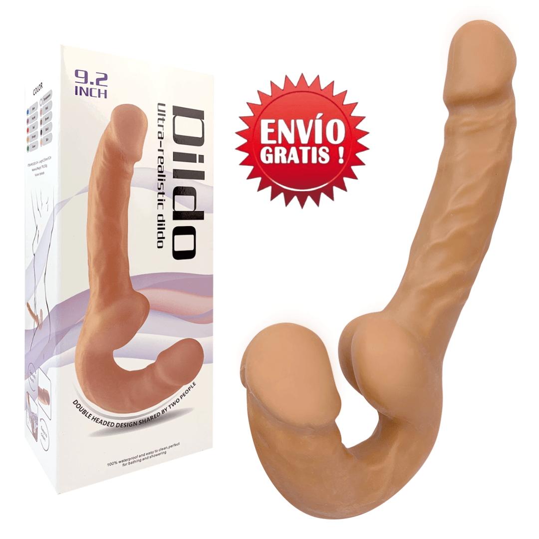 Dildo Doble Cabeza 23,5 Cm - Muy Bacano