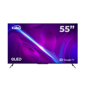 Televisor Kalley 55" Smart TV 4K UHD QLED GTV55UHDQV2 Negro