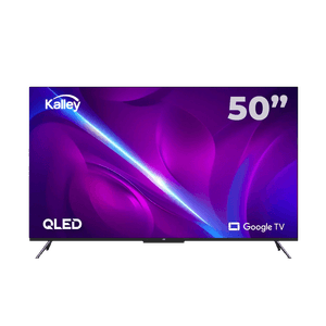 Televisor Kalley 50" Smart TV 4K UHD QLED GTV50UHDQV2 Negro