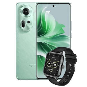 Celular Oppo Reno 11 256gb+12 Verde + Smartwatch