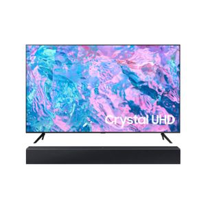 Televisor Crystal UHD 55 pulgadas con Barra De Sonido Samsung