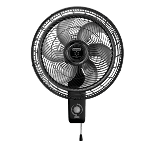 Ventilador Samurai Pared Silence Force Plus Negro