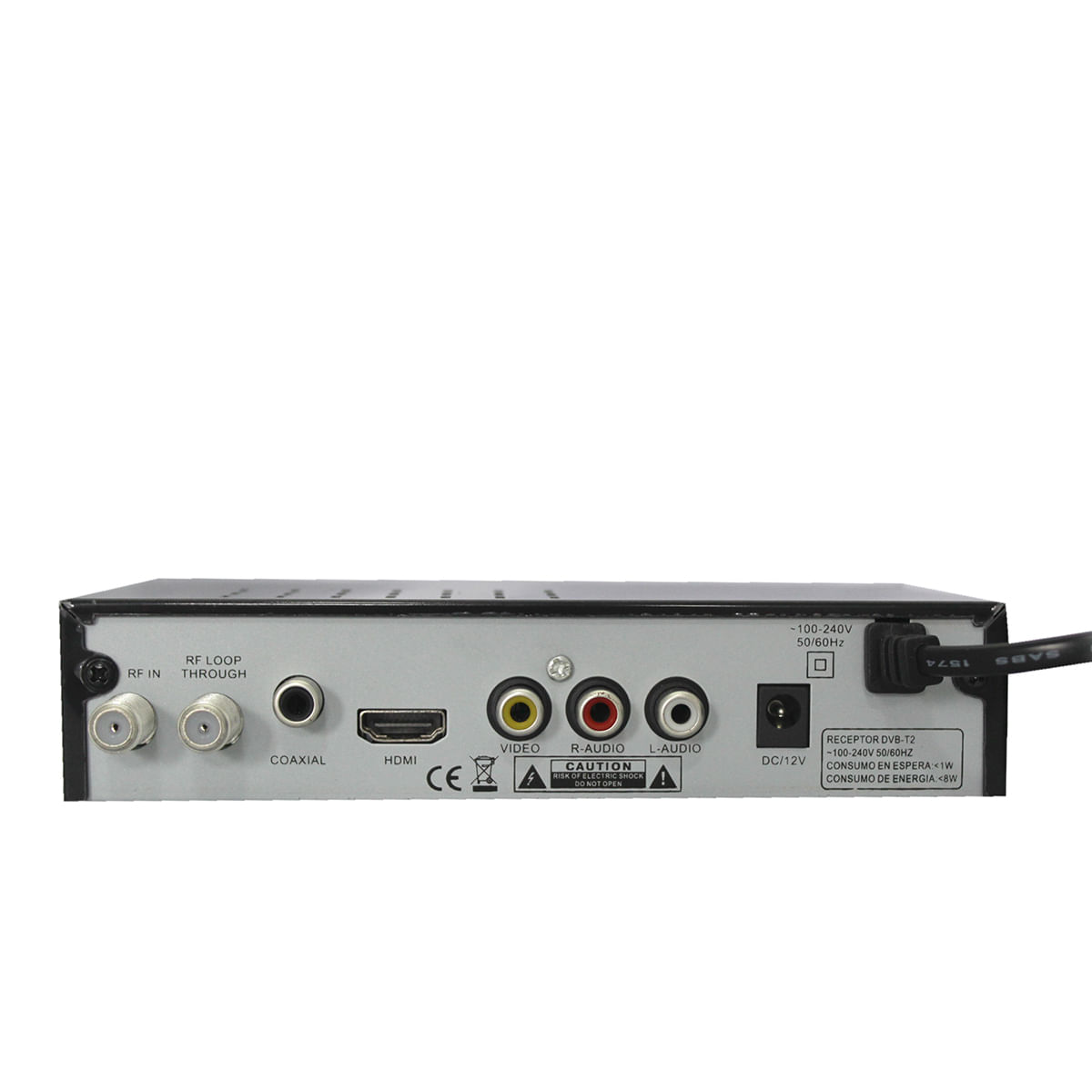 Decodificador digital TDT Myo MY-TDH2020 FULL HD Grabador Sintonizador