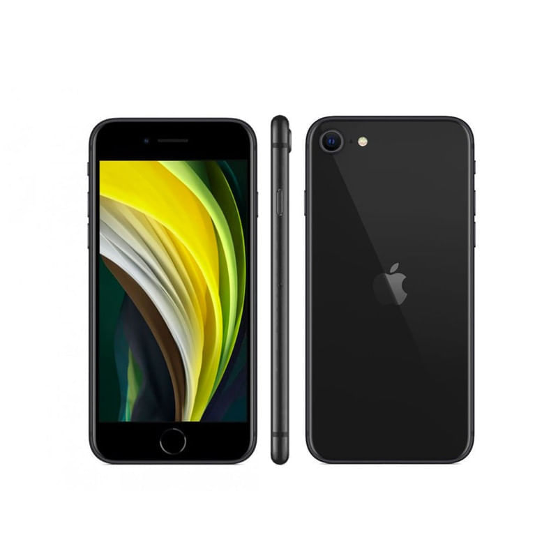 Celular iPhone SE 2020 de 128Gb Reacondicionado negro + AirPods Pro 2  Genericos - Muy Bacano