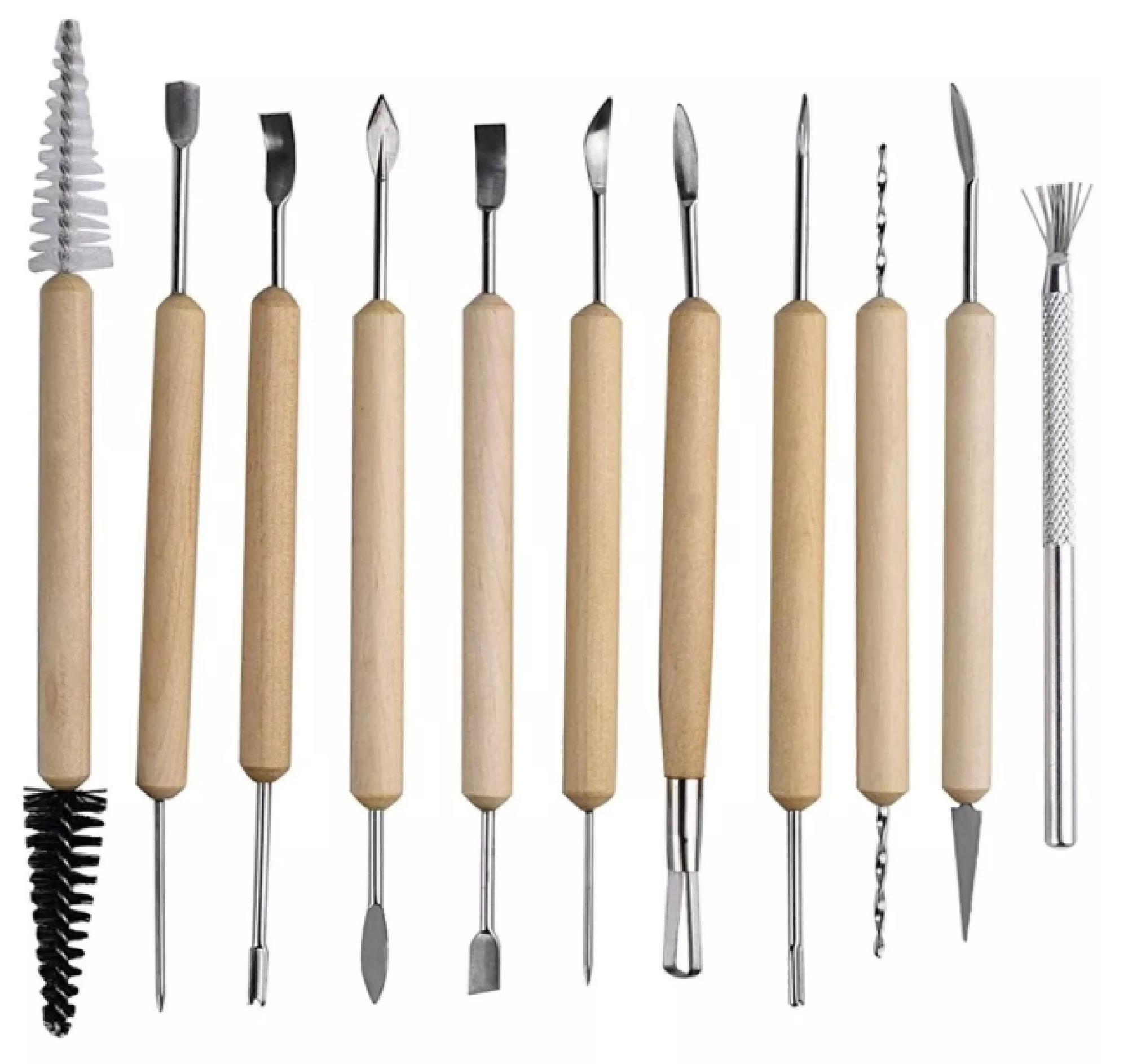 herramientas de modelado para arcilla, plastilina y más