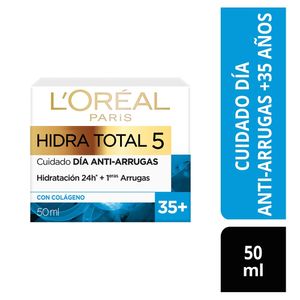 Crema Facial Humectante +35 L'Oréal Paris Hidra Total 5 Experto Anti -Arrugas X 50Ml
