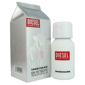 Perfume Diesel Plus Plus Hombre 2.5Oz 75 ml Caja Leche