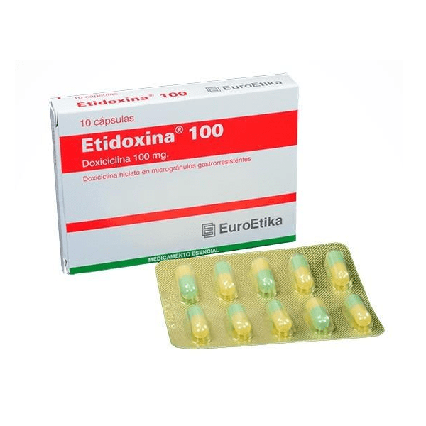 Etidoxina 100Mg Caja X 10 Capsulas Muy Bacano