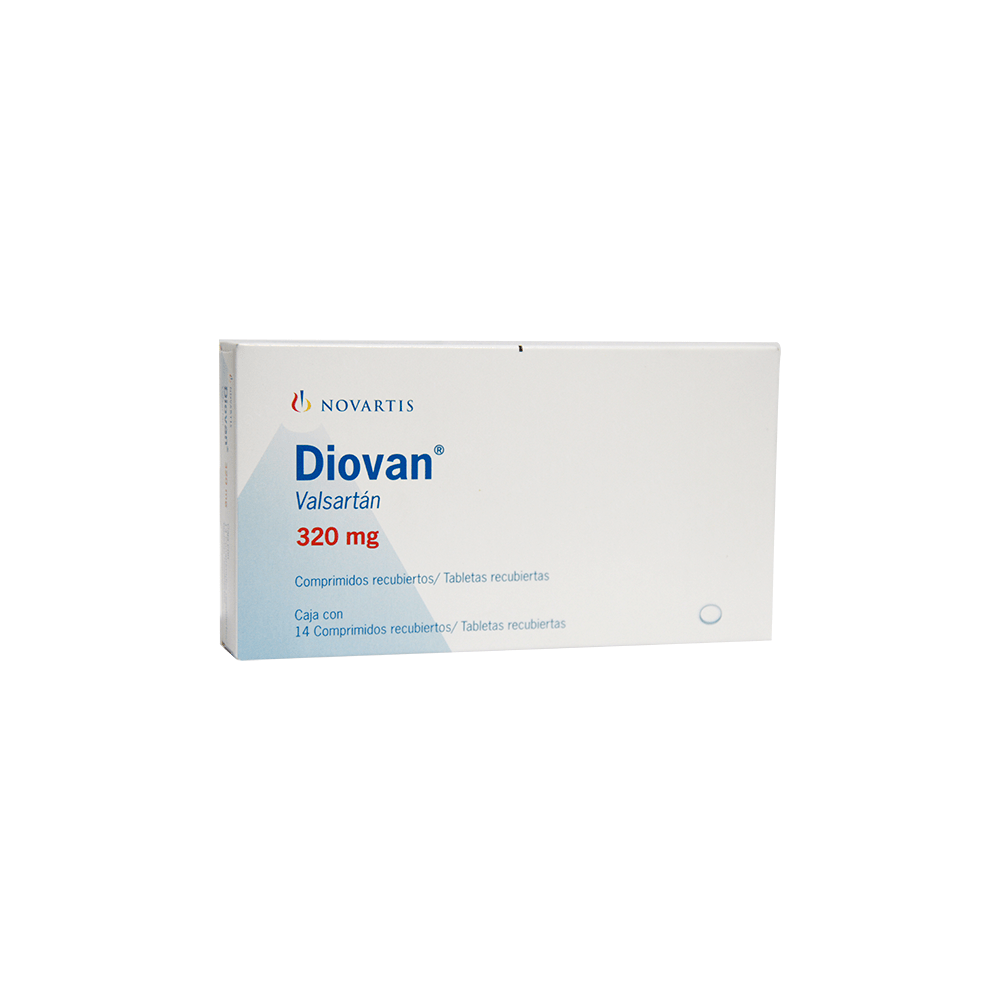 Diovan 320 Mg X 14 Tabletas - Muy Bacano