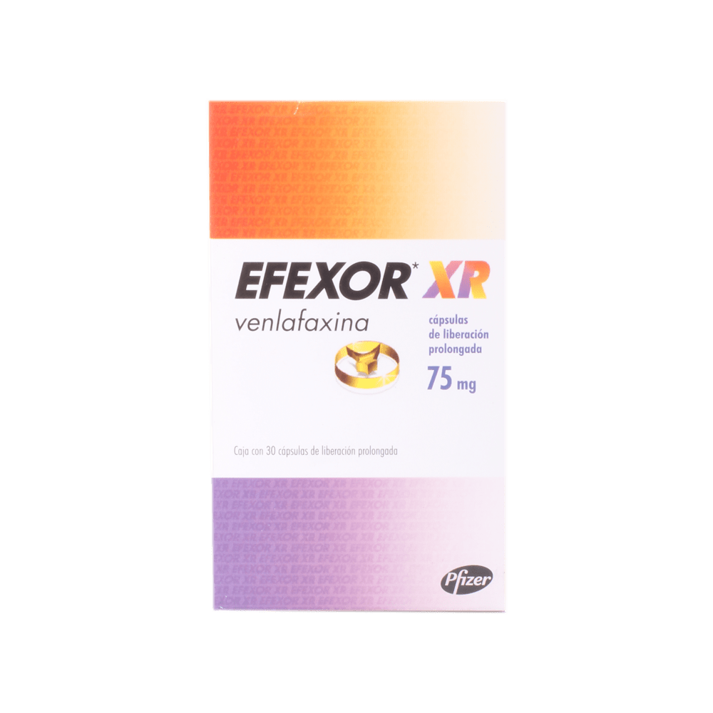 Efexor Xr 75Mg Caja X 30 Capsulas Muy Bacano