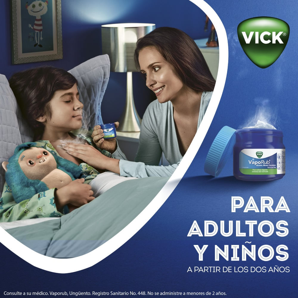 VAPORUB, 1 frasco de 50 g