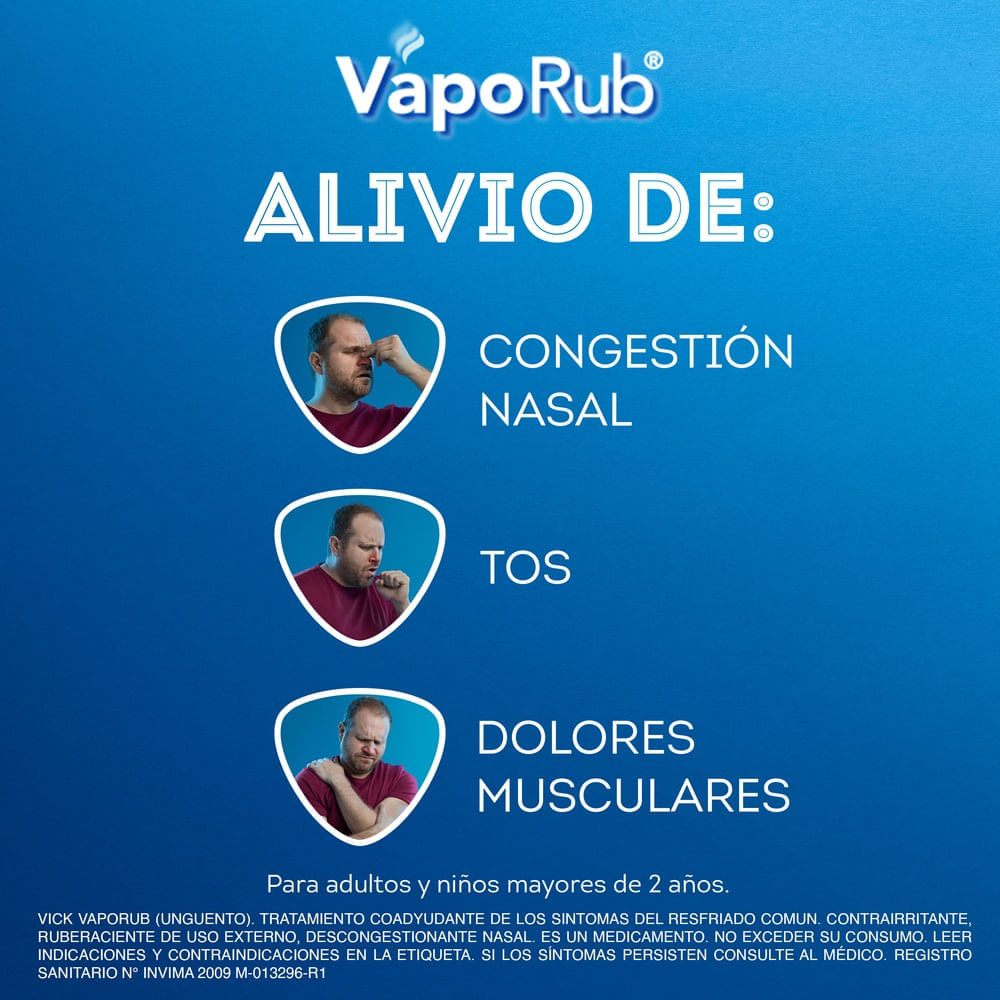 Vick VapoRub Ungüento X 12g - Muy Bacano