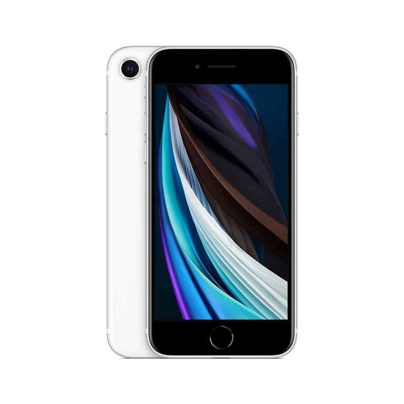 Celular iPhone SE (2da gen) 64GB Blanco - Reacondicionado - Muy Bacano