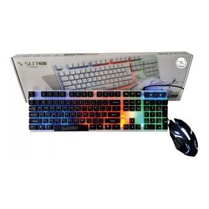 Combo Teclado y Mouse Gamer K13 RGB