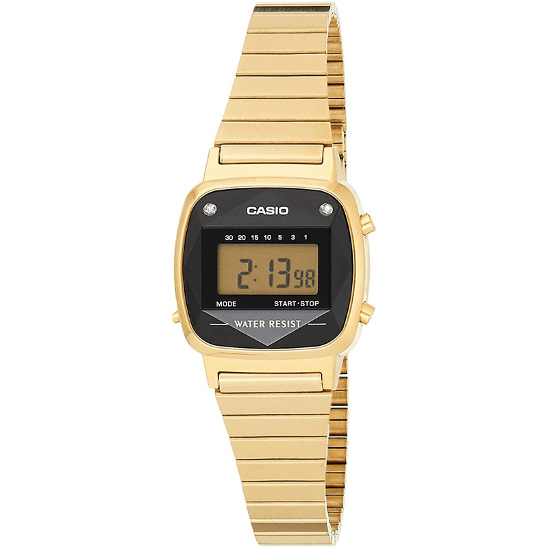 Reloj Casio Vintage Dorado Brillo Para Mama B640wgg9d