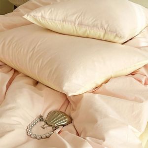 Duvet Bicolor Rosa Claro / Beige